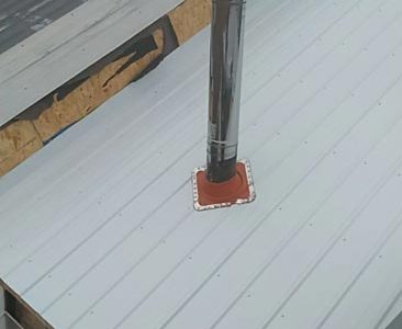 Metal Roofing Project