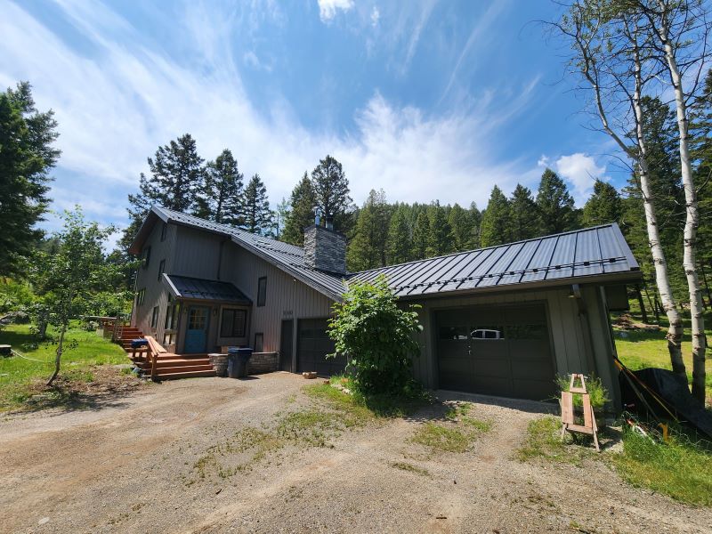 New Metal Roof Installation