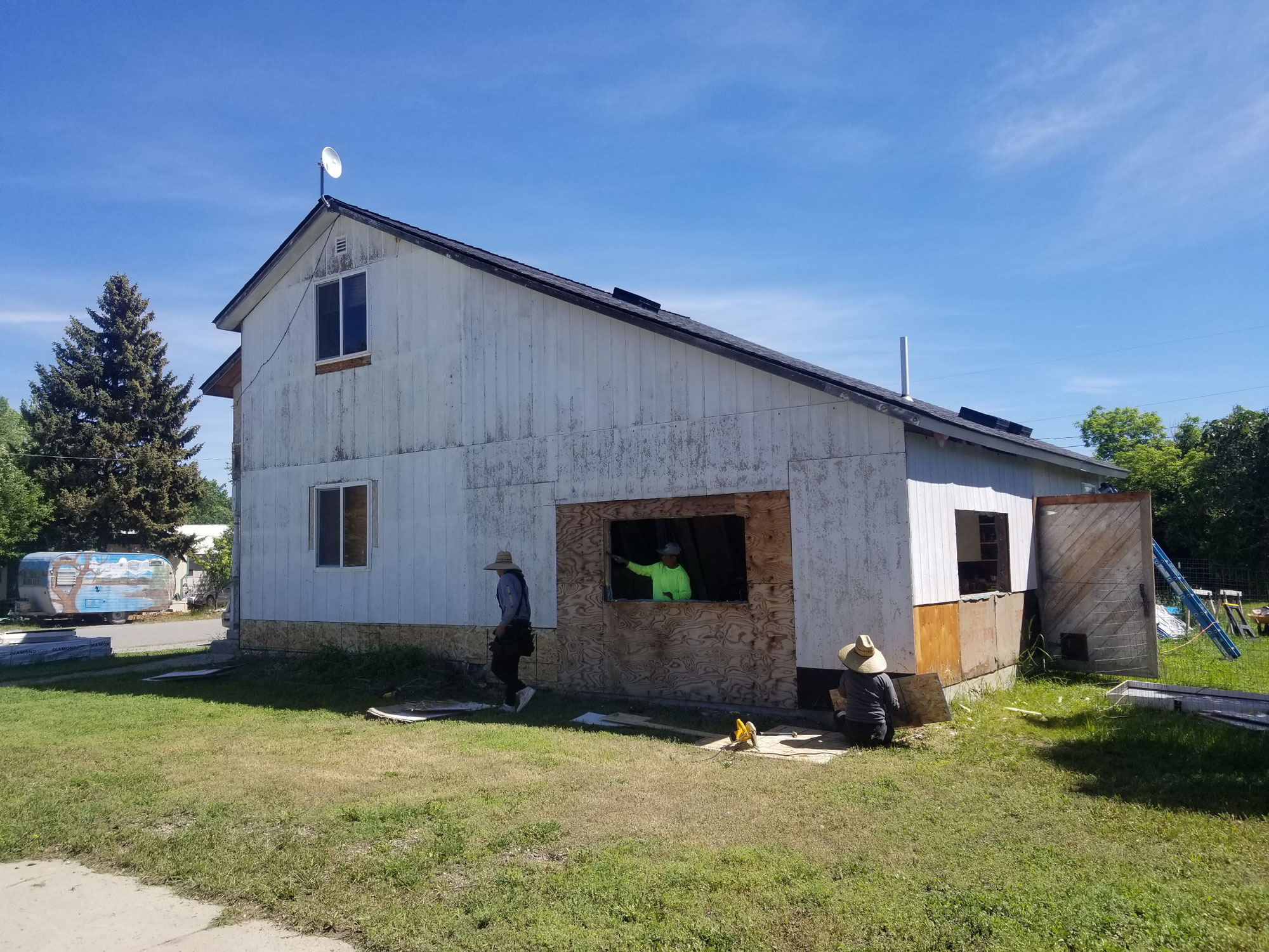 Old Siding Repair