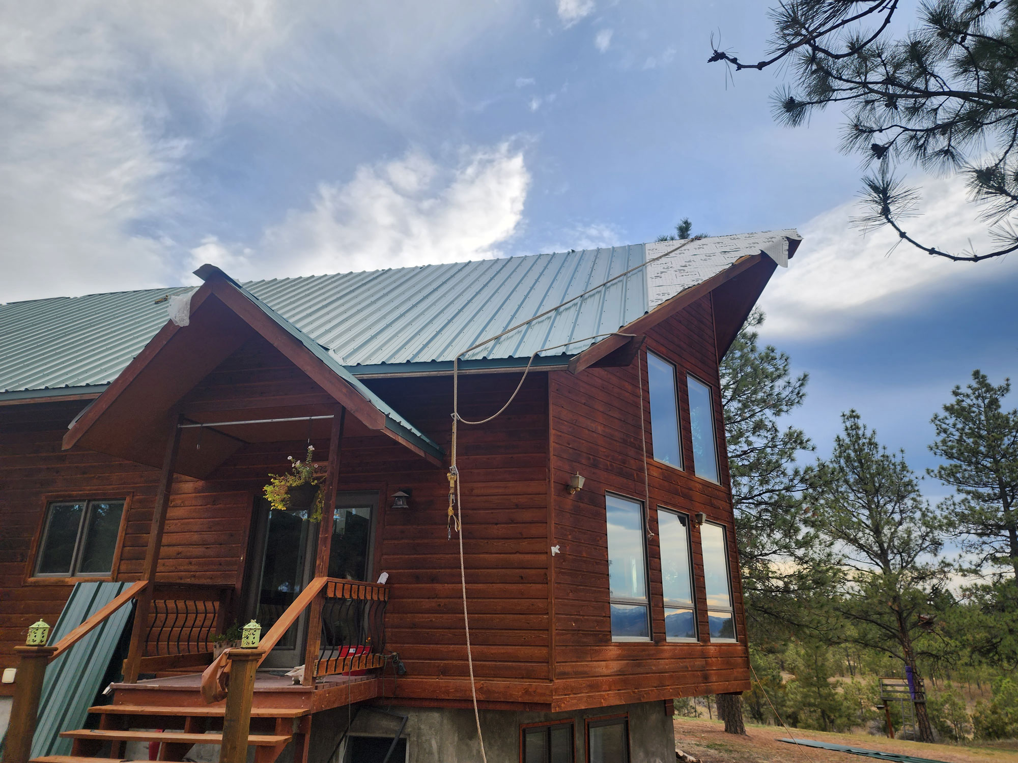 Quality Metal Roof Installation Project