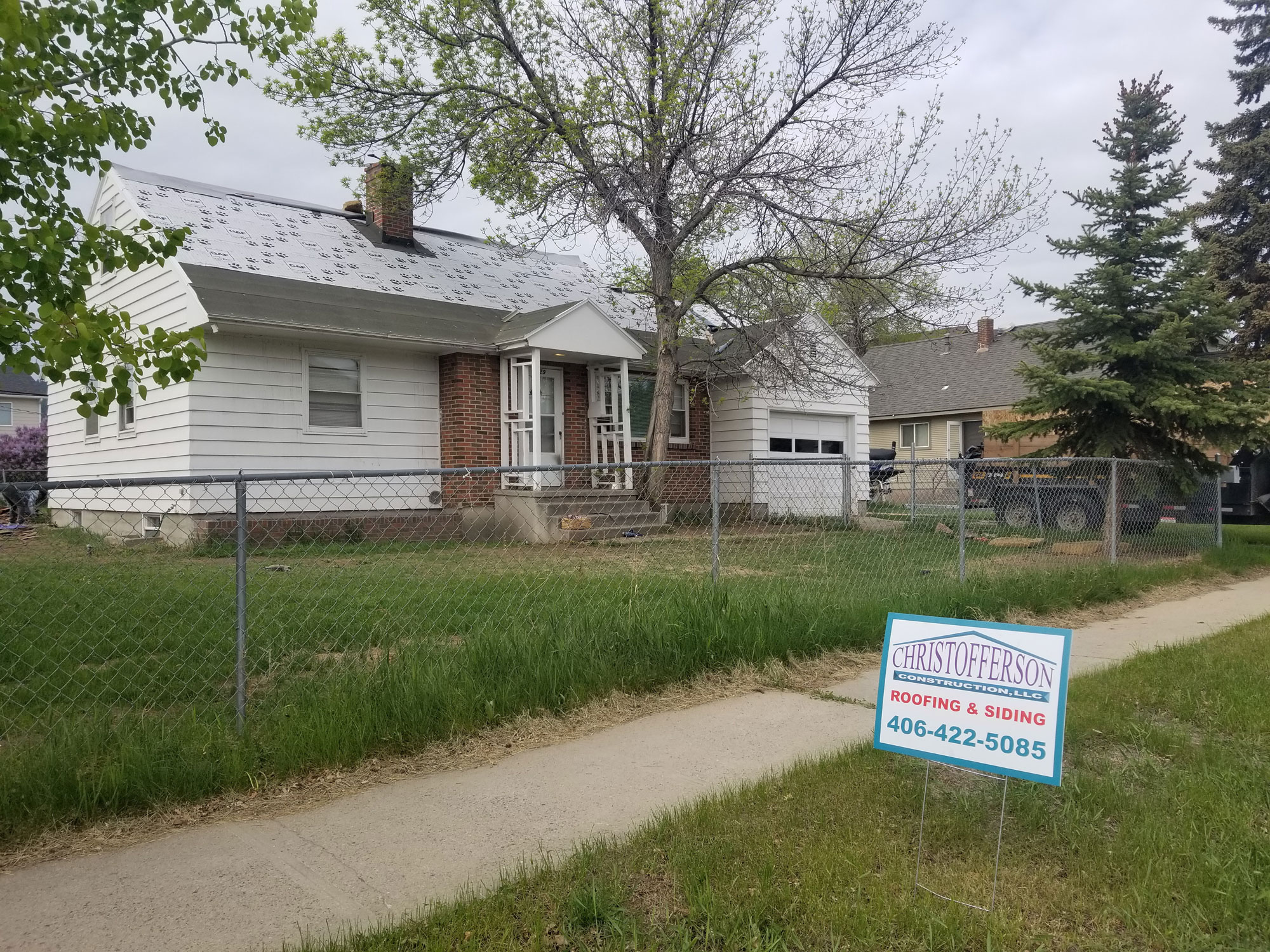 Roofing and Siding Project