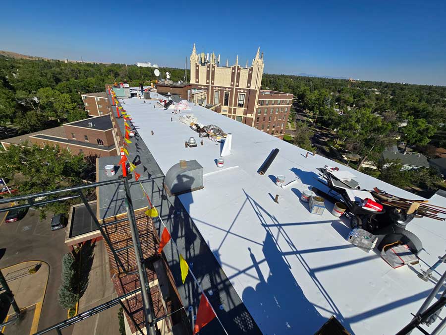 Professional Commercial Roof Replacement Project Professional Commercial Roof Replacement Project
