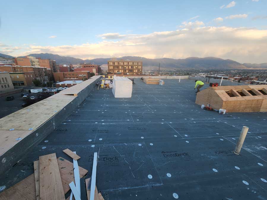 Professional Commercial Roofing Project Professional Commercial Roofing Project