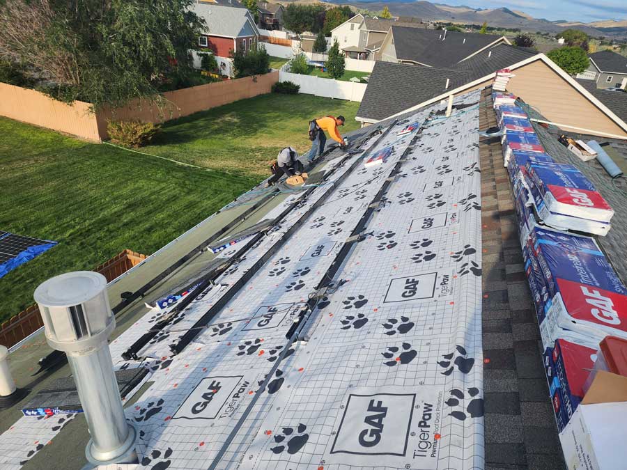 Residential Full Roofing Project Residential Full Roofing Project