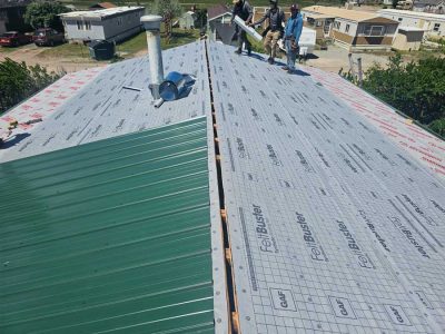 Residential Metal Roof Installation Service Residential Metal Roof Installation Service
